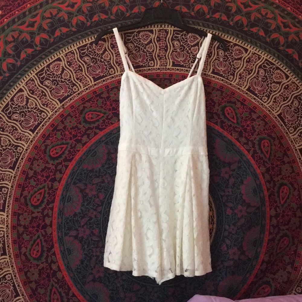 Hollister lace romper